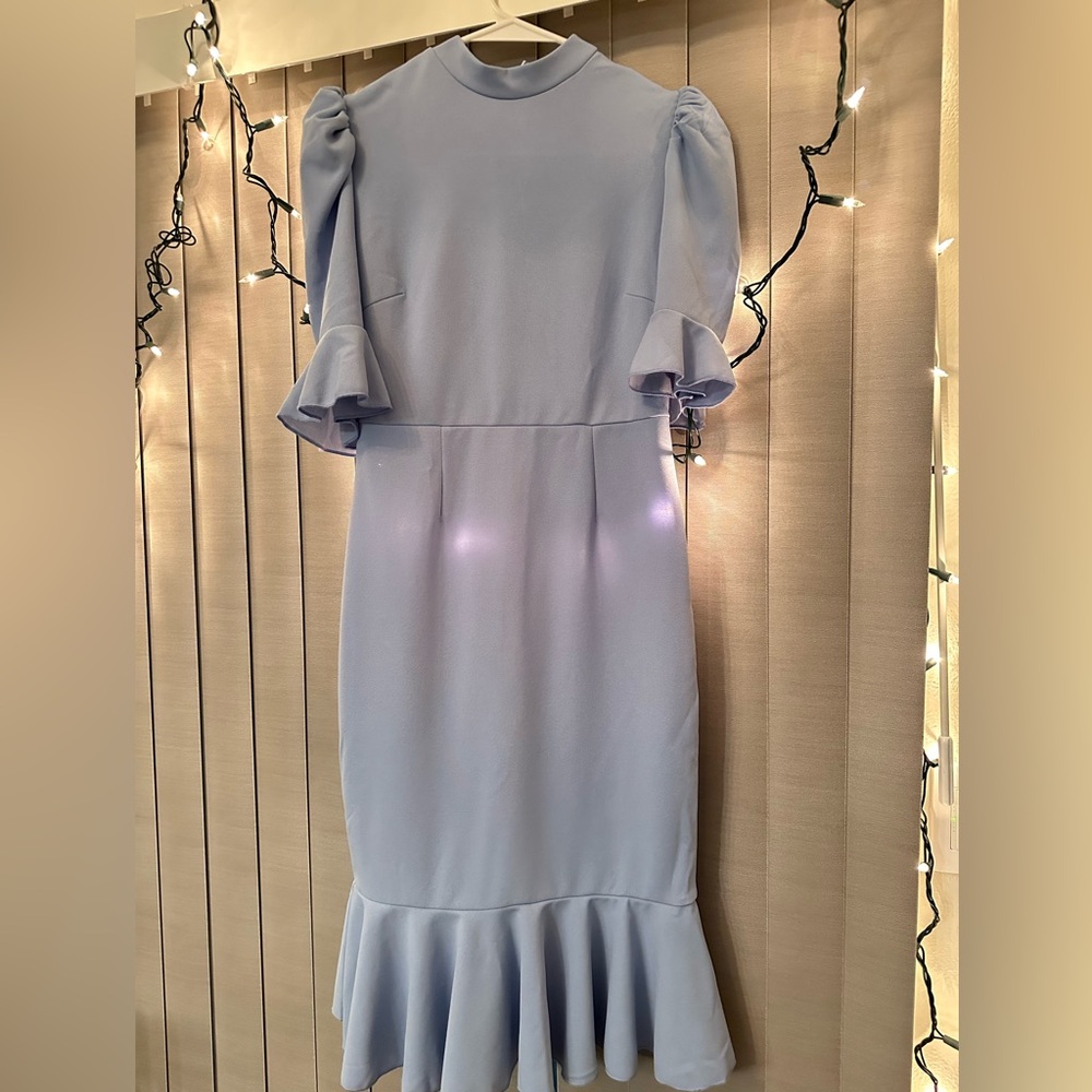 Dress 
Brand:Shein 
Size: S
Color:blue